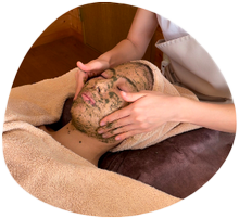 ハーブピーリングの流れ④ハーブピーリング