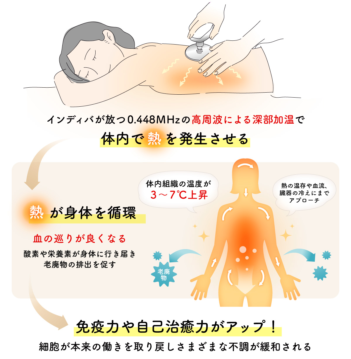 インディバの効果