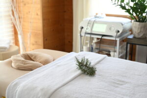 サロンドアイワールドインディバ施術スペース