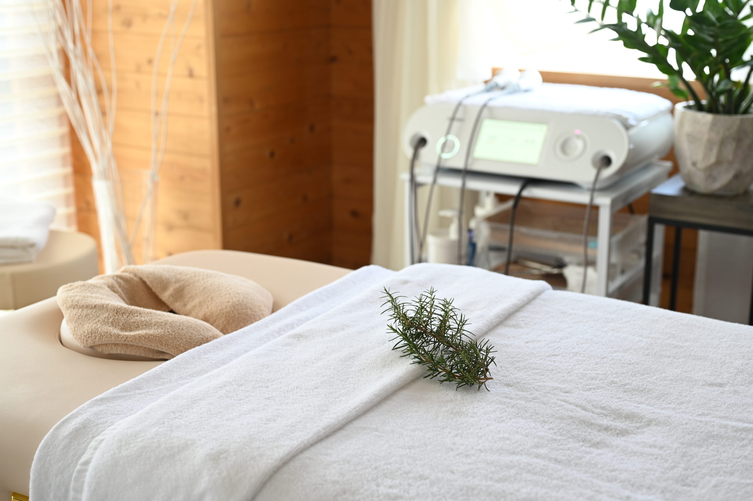 サロンドアイワールドインディバ施術スペース