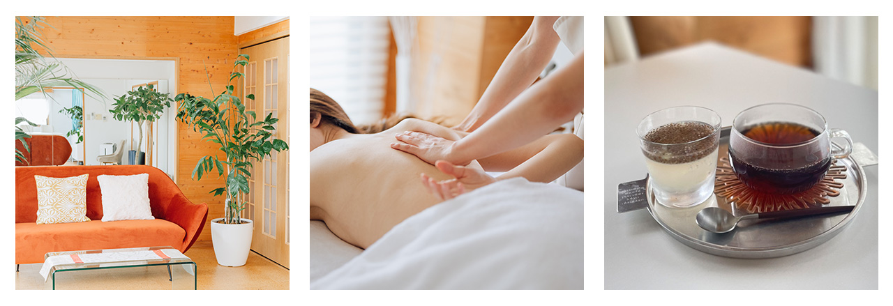 サロンドアイワールドは五感を緩める空間です